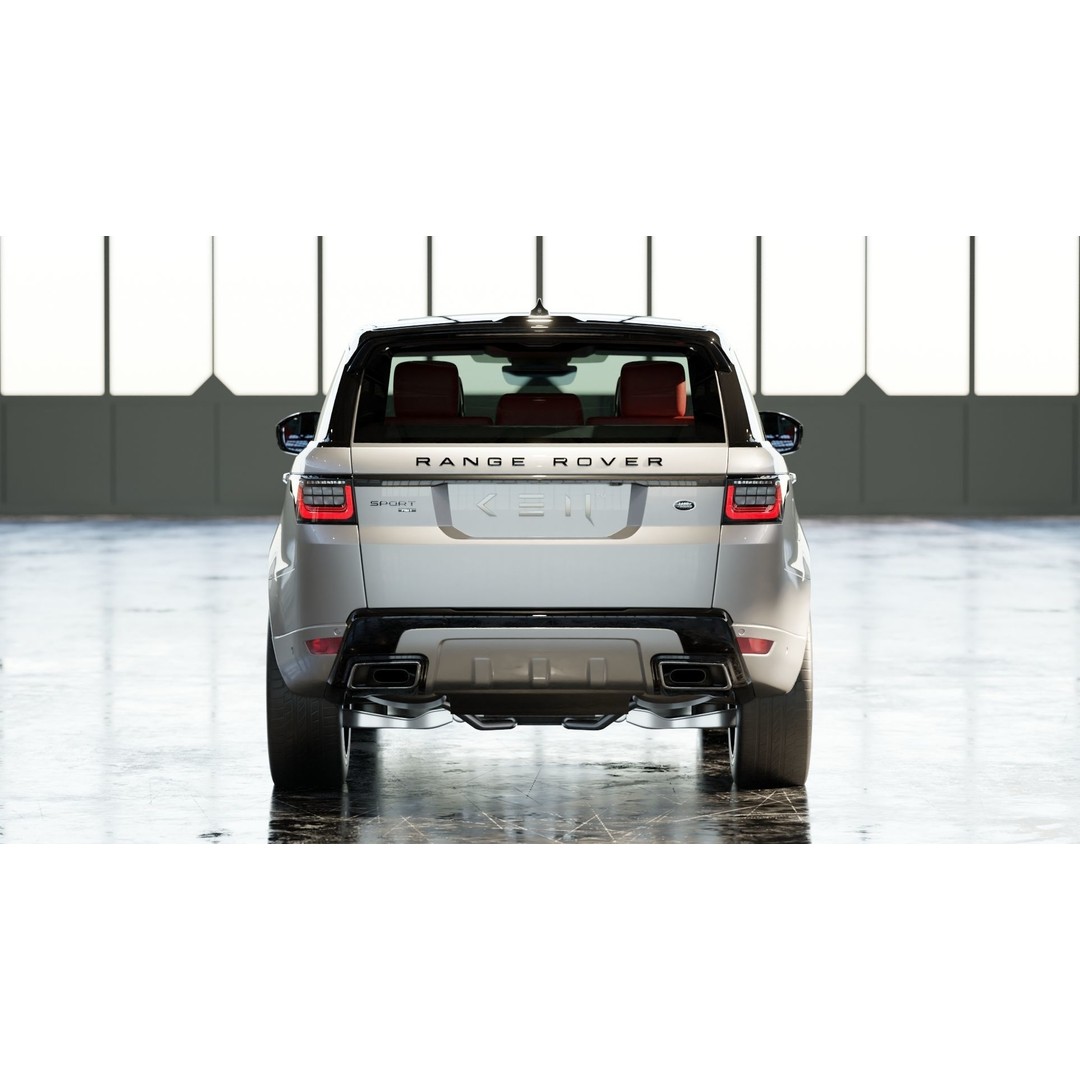 2020 Land Rover Range Rover Sport HST 3D Model – High Poly PBR Assets, FBX, OBJ - View 12