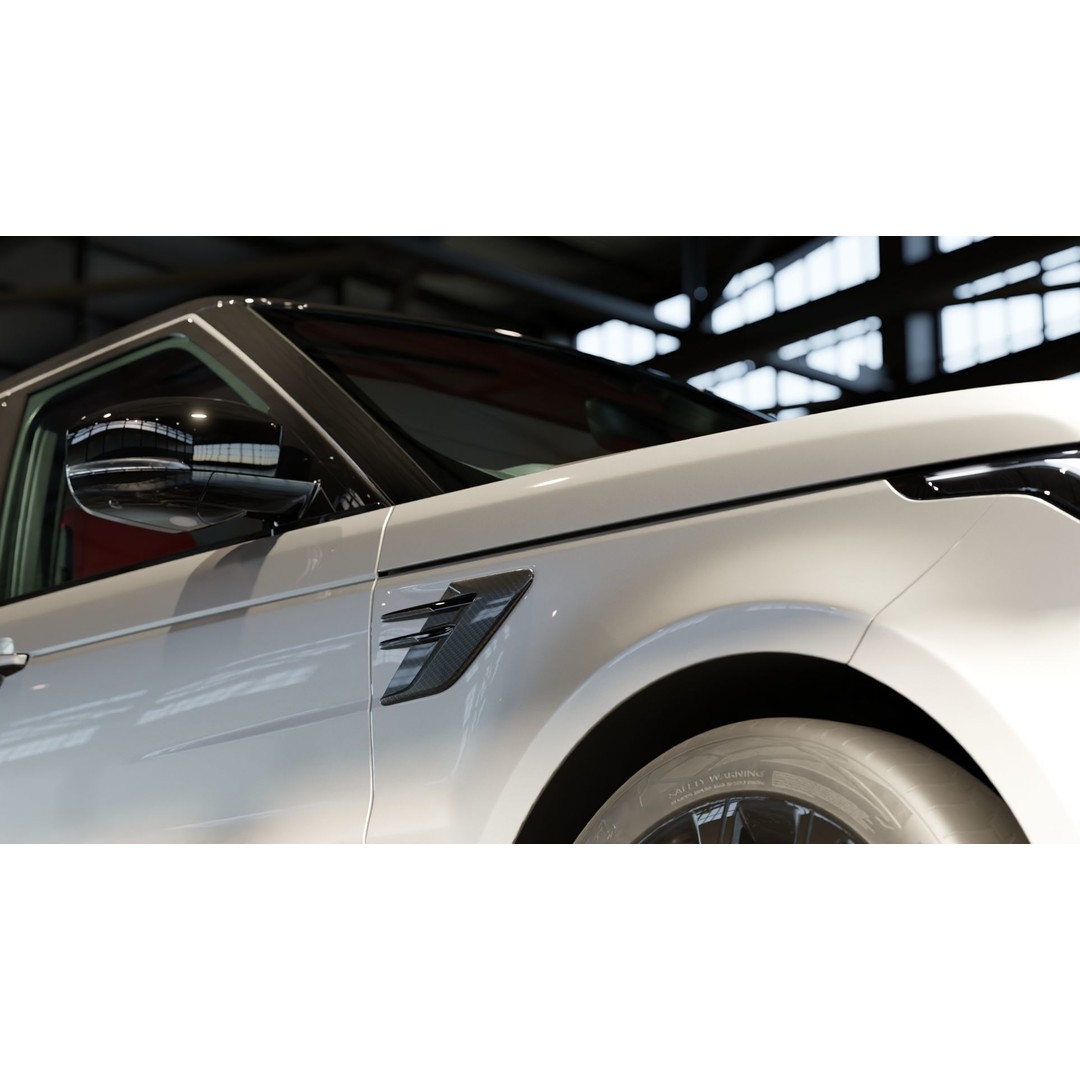 2020 Land Rover Range Rover Sport HST 3D Model – High Poly PBR Assets, FBX, OBJ - View 16