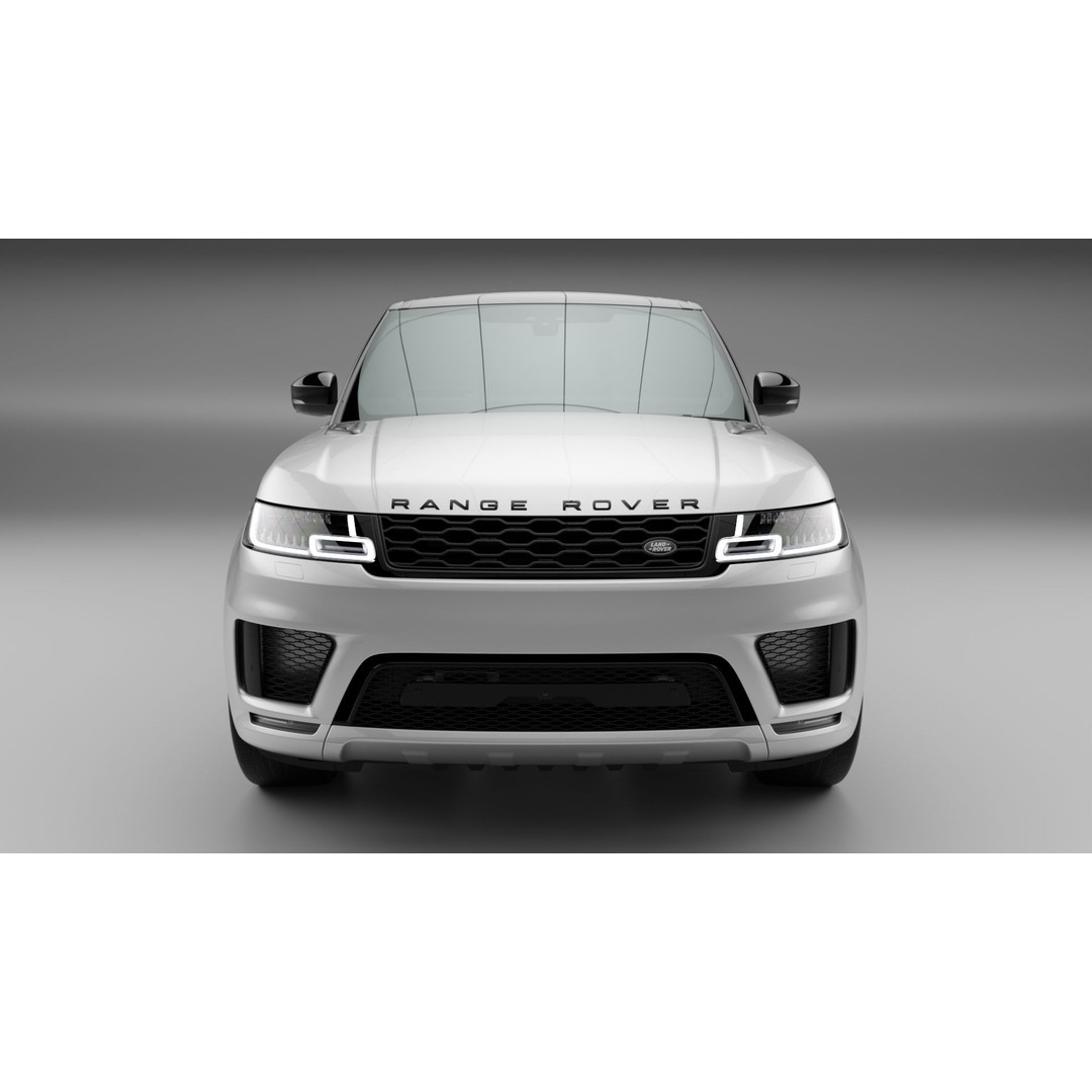 2020 Land Rover Range Rover Sport HST 3D Model – High Poly PBR Assets, FBX, OBJ - View 17