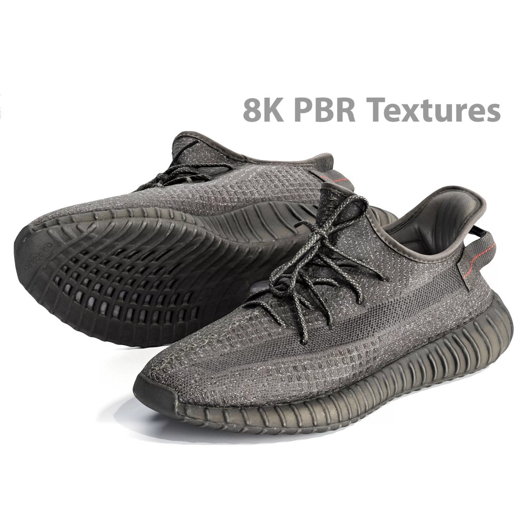 Adidas Yeezy Boost 350 V2 3D Model – Hyper-Realistic PBR Asset, FBX & Blender - View 2