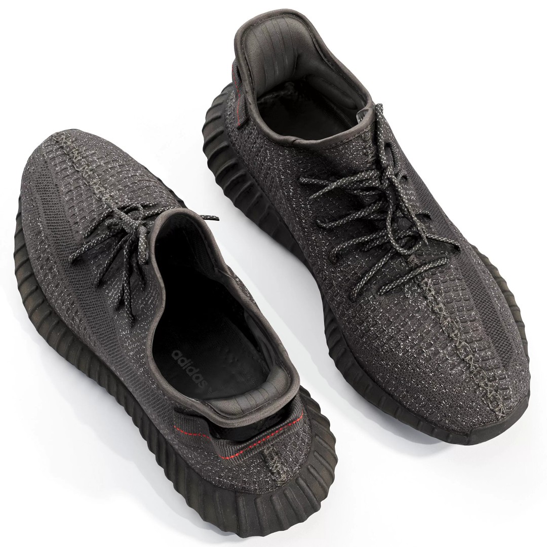 Adidas Yeezy Boost 350 V2 3D Model – Hyper-Realistic PBR Asset, FBX & Blender - View 5