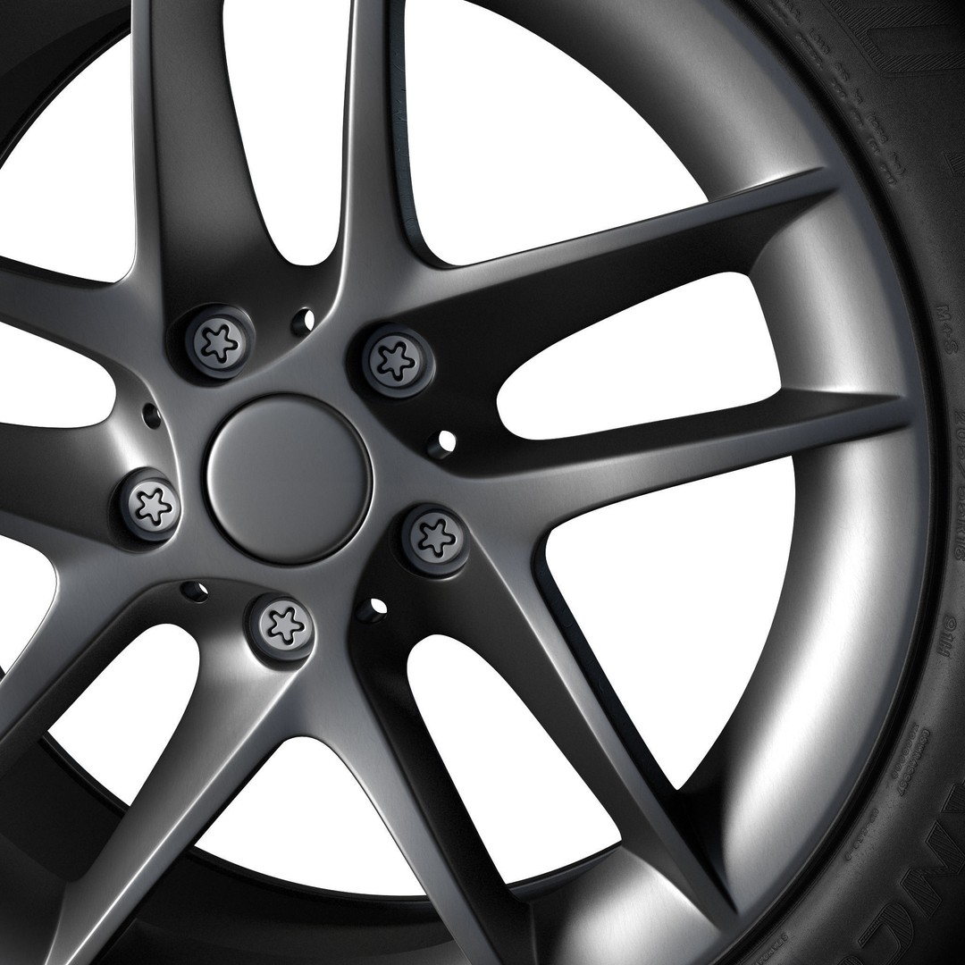 Car Wheel 3D Model – High Poly & Low Poly Game Ready Asset, FBX - View 18