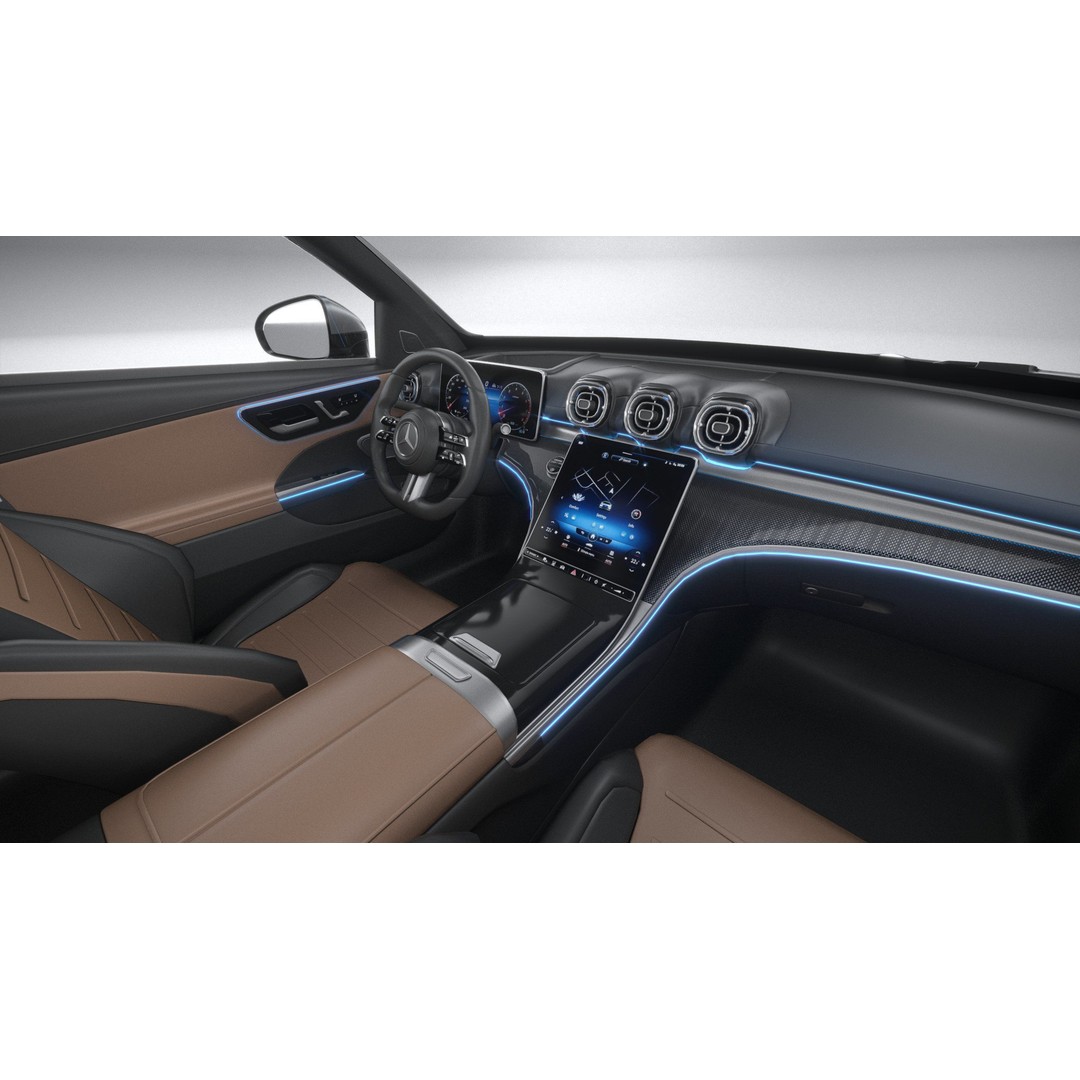 Mercedes-Benz CLE Coupe 2024 3D Model – High Poly Game Asset, FBX, OBJ - View 28