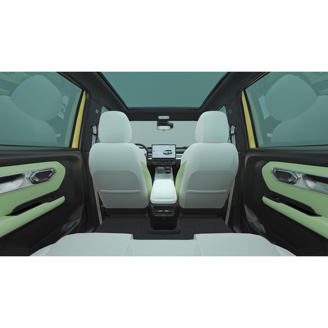 2025 GAC Aion Y Plus 3D Model – Detailed Car Asset, FBX, OBJ, Blender - View 12