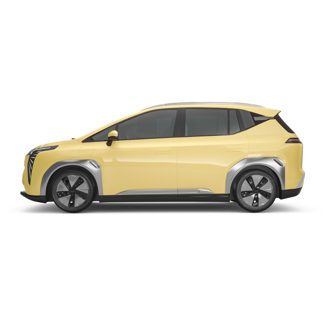 2025 GAC Aion Y Plus 3D Model – Detailed Car Asset, FBX, OBJ, Blender - View 5