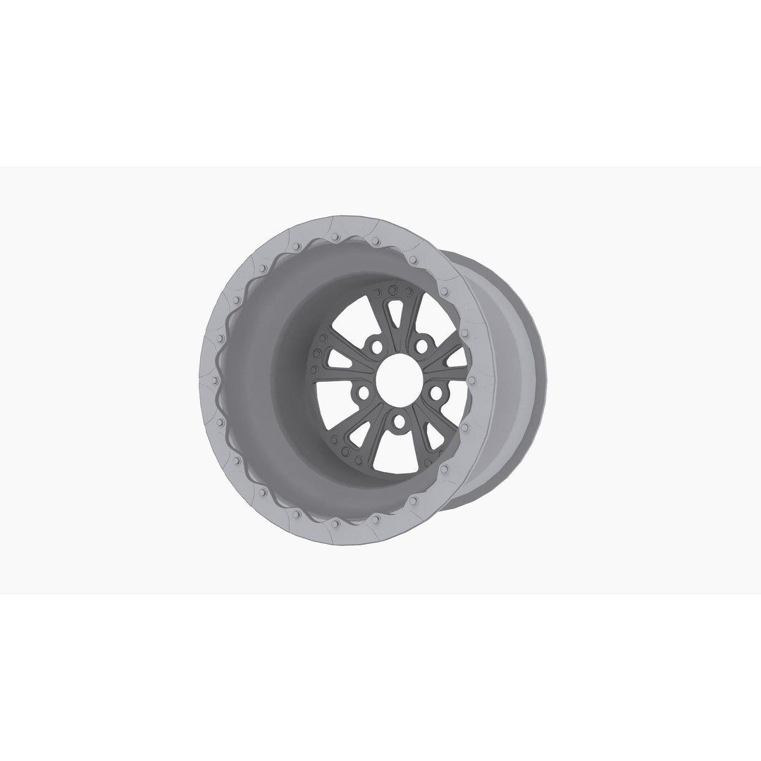 RC Components Torx Rear Wheel 3D Model – Low Poly Game Ready Asset, FBX - View 10