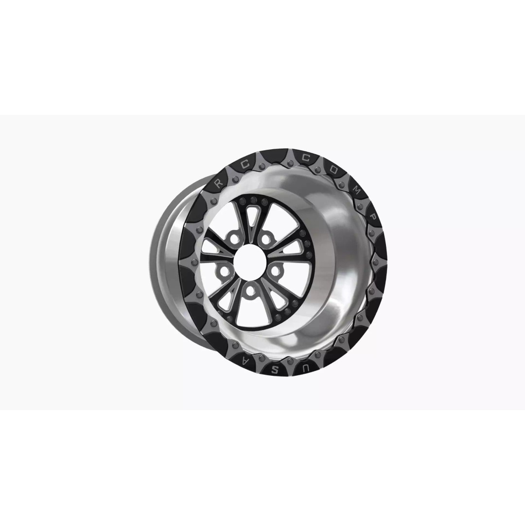 RC Components Torx Rear Wheel 3D Model – Low Poly Game Ready Asset, FBX - View 2