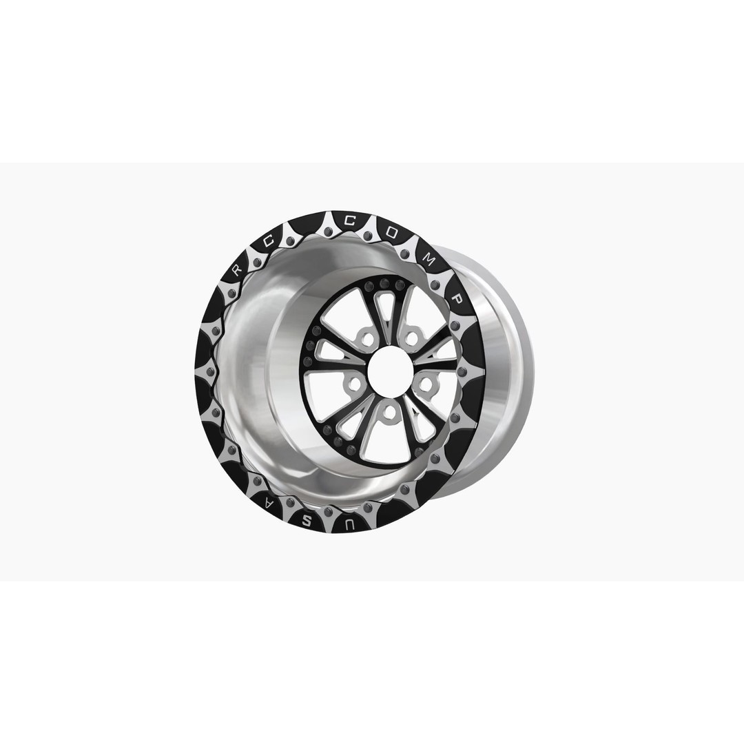 RC Components Torx Rear Wheel 3D Model – Low Poly Game Ready Asset, FBX - View 4