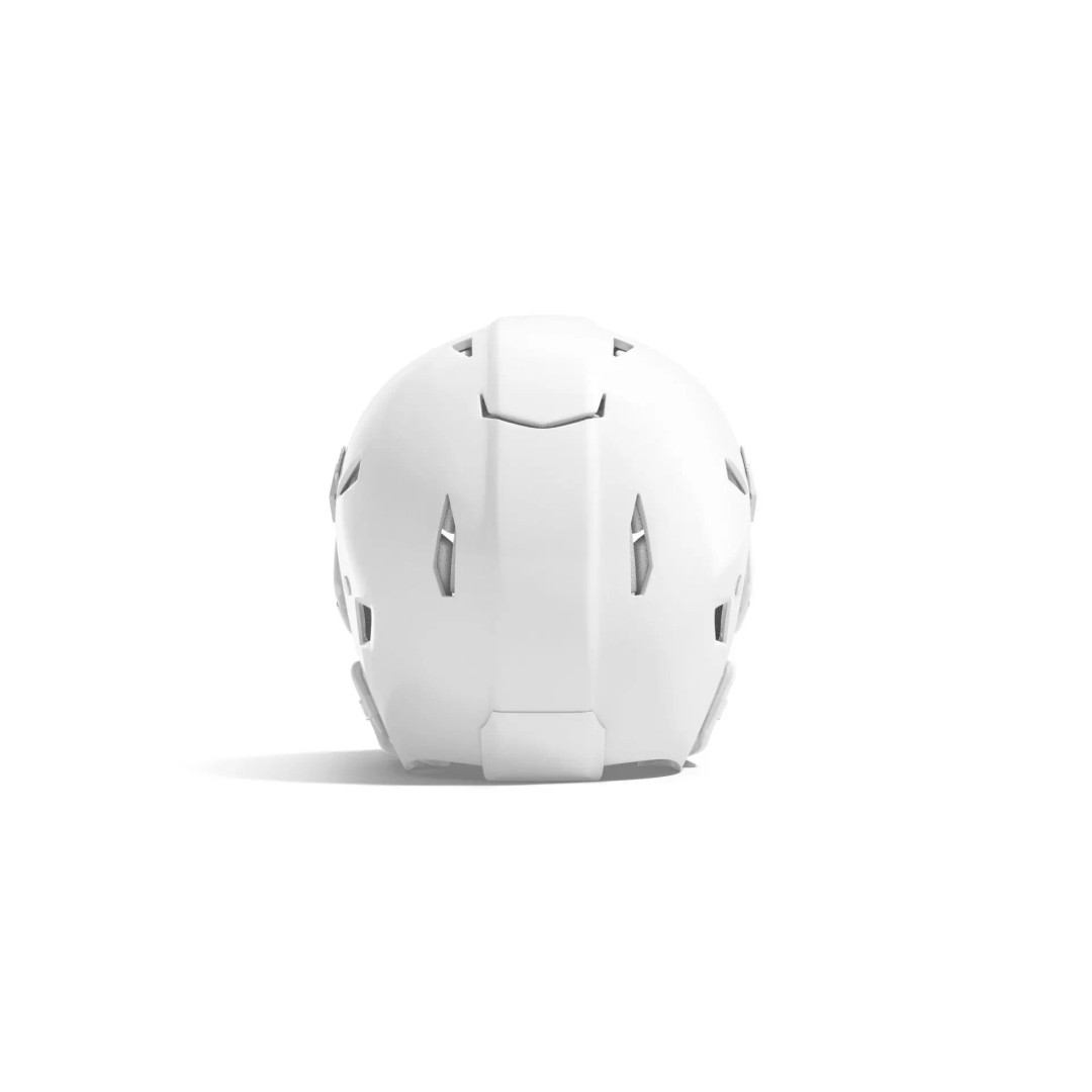 White Football Helmet 3D Model – Game-Ready PBR Asset, FBX, OBJ - View 5