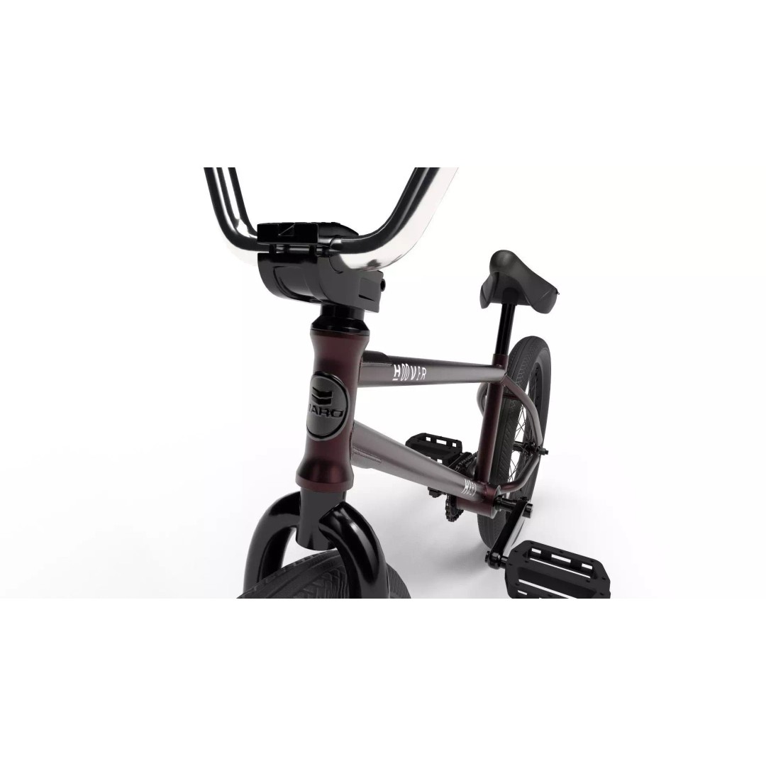 Haro Hoover BMX 3D Model – Optimized Merlot Bicycle, PBR Textures - View 21