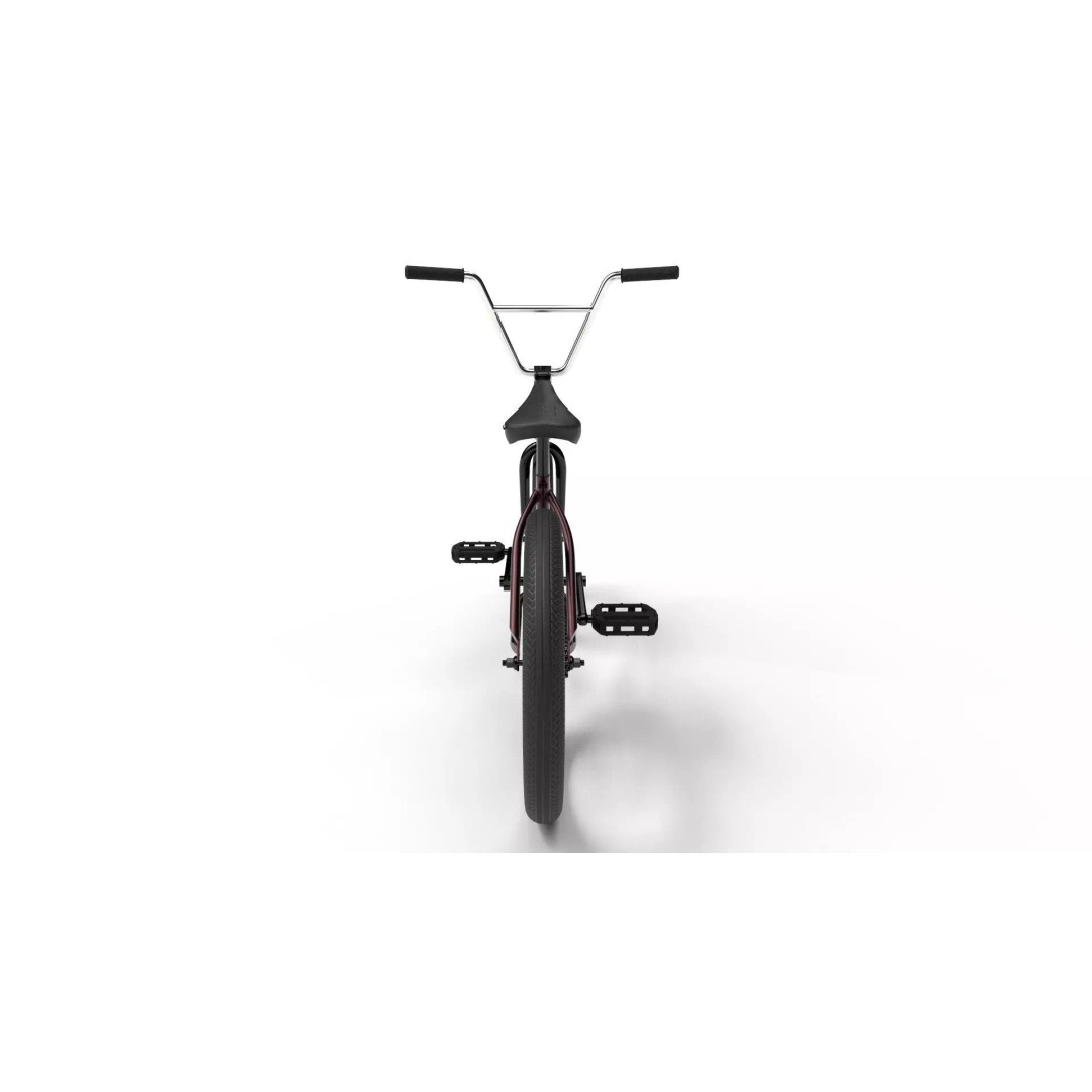 Haro Hoover BMX 3D Model – Optimized Merlot Bicycle, PBR Textures - View 5