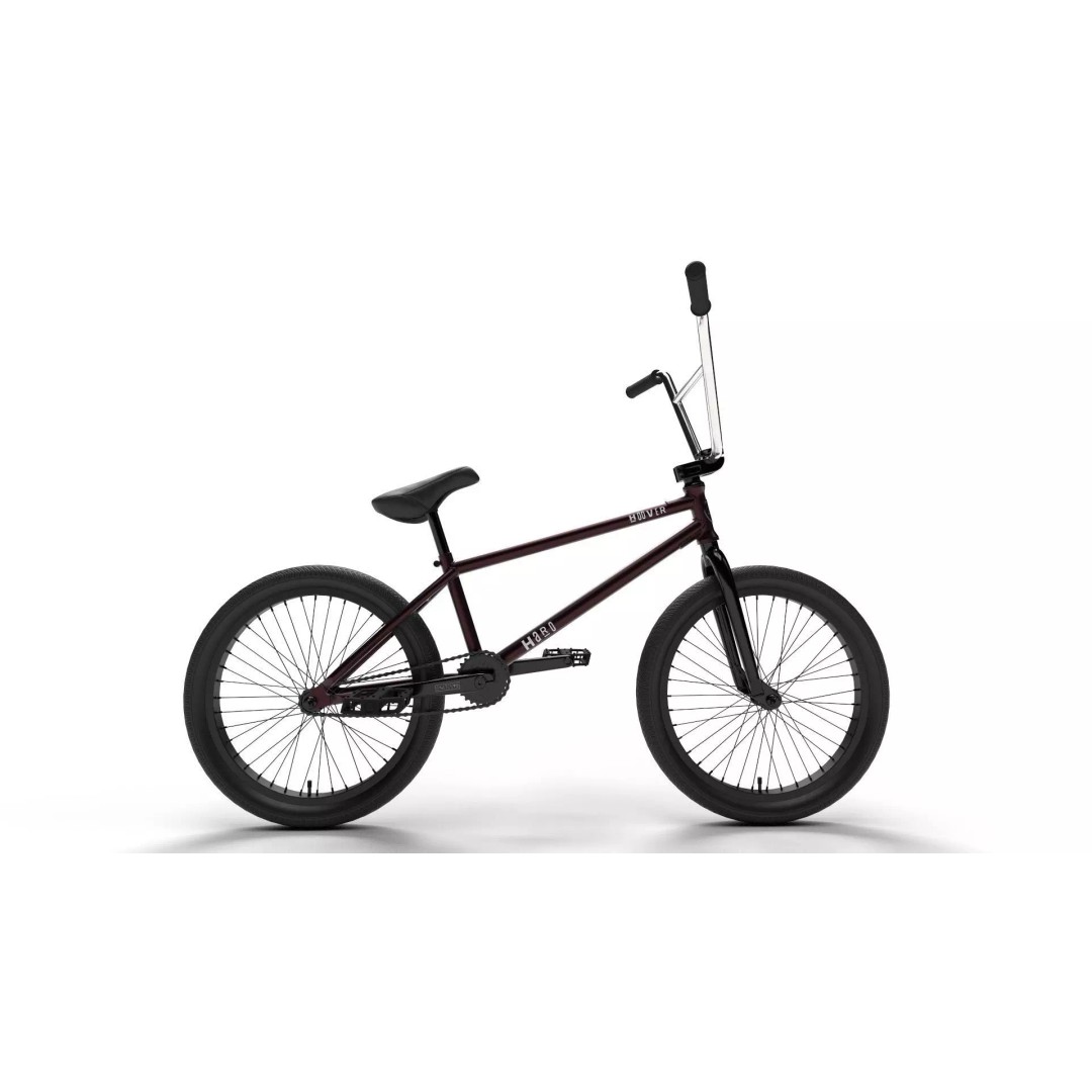 Haro Hoover BMX 3D Model – Optimized Merlot Bicycle, PBR Textures - View 7