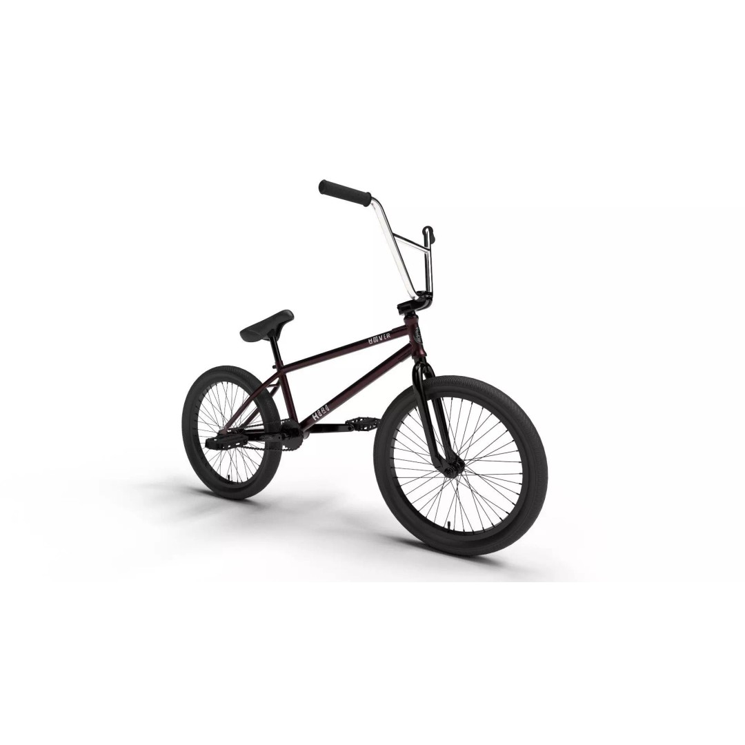 Haro Hoover BMX 3D Model – Optimized Merlot Bicycle, PBR Textures - View 8