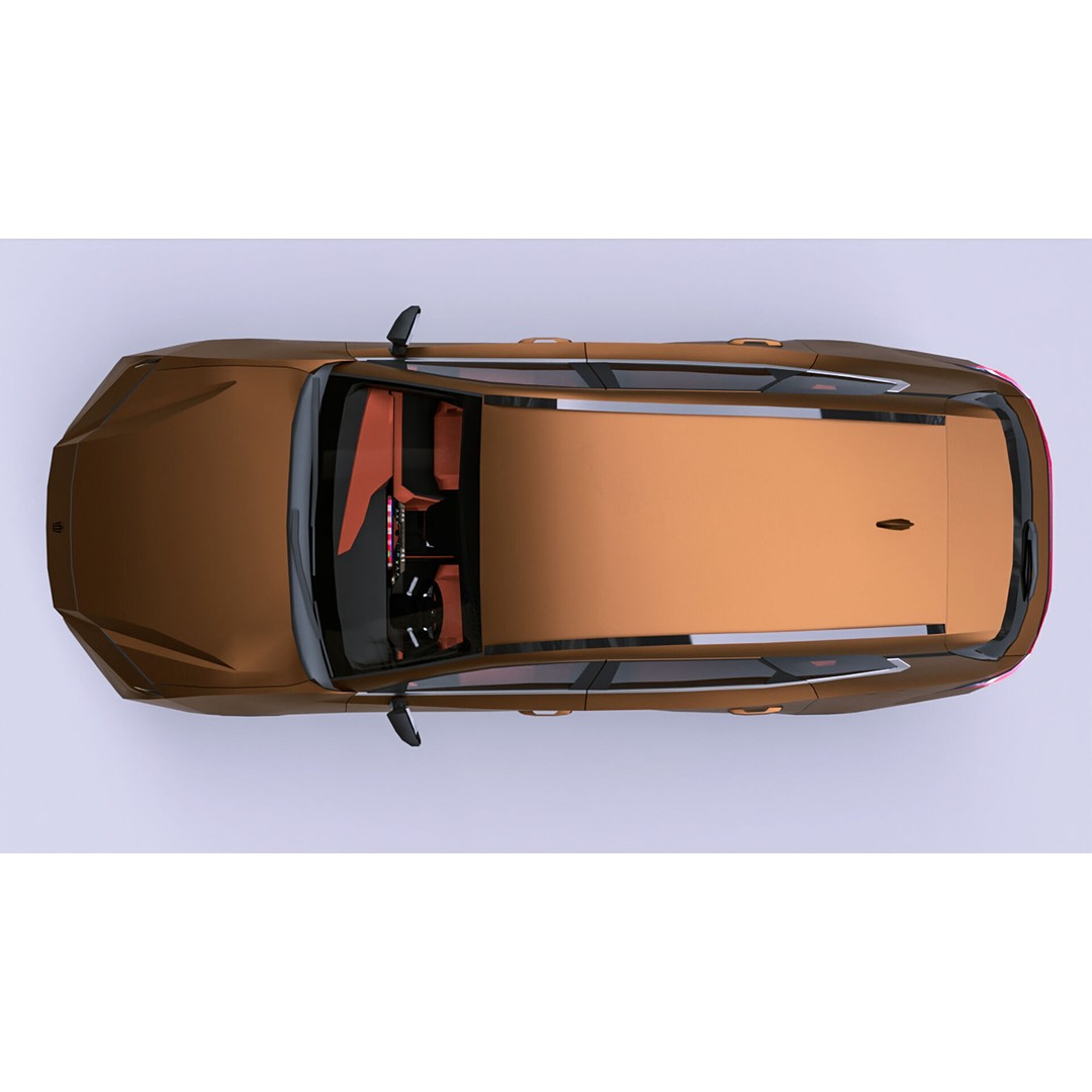 2026 Toyota Crown Estate 3D Model – High Poly Game Asset, FBX, OBJ - View 10