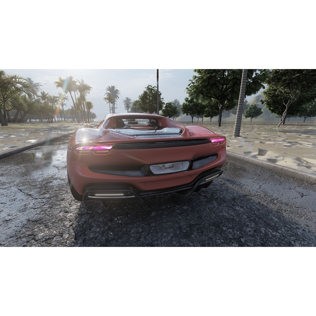 Italian Supercar 3D Model – Detailed Sport Car with Interior & Engine - View 12