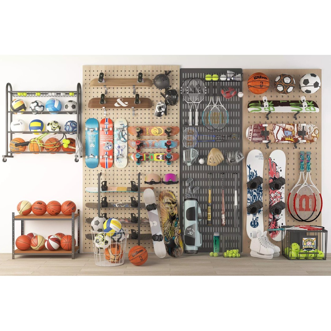 Sports Equipment 3D Model – Detailed Game-Ready Asset, FBX - View 4
