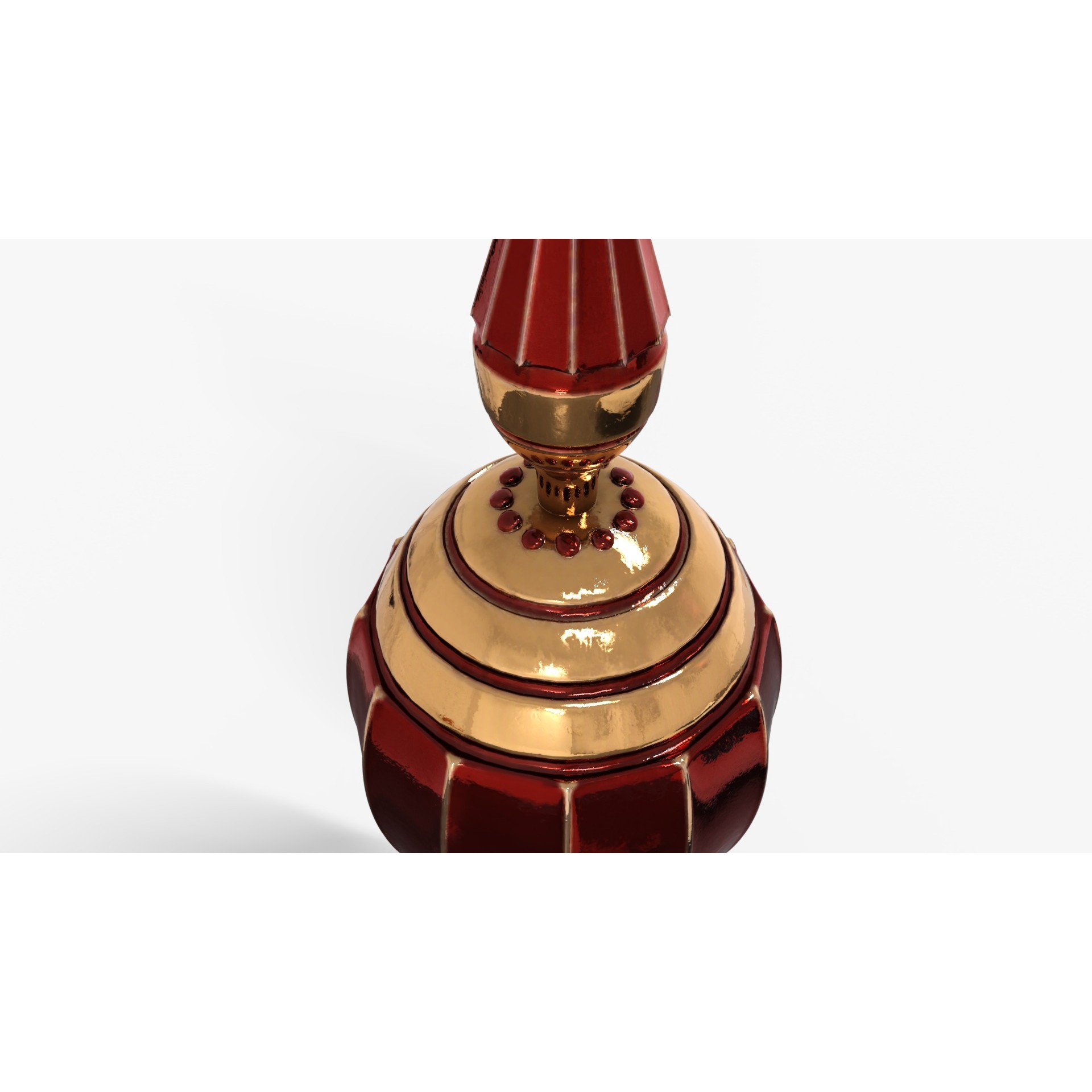 Christmas Joy Ornaments - Low-Poly Game-Ready 3D Model - View 9