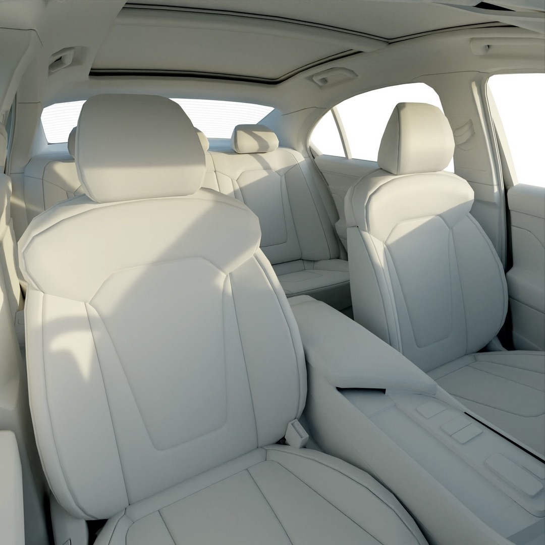Hyundai Mistra EV 2021 3D Model – Stylish Electric Sedan, FBX, OBJ - View 13