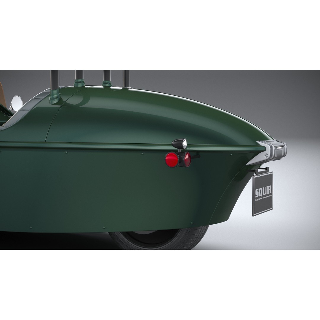 Morgan Super3 3D Model – High Poly Sport Car with Textures and Formats - View 8