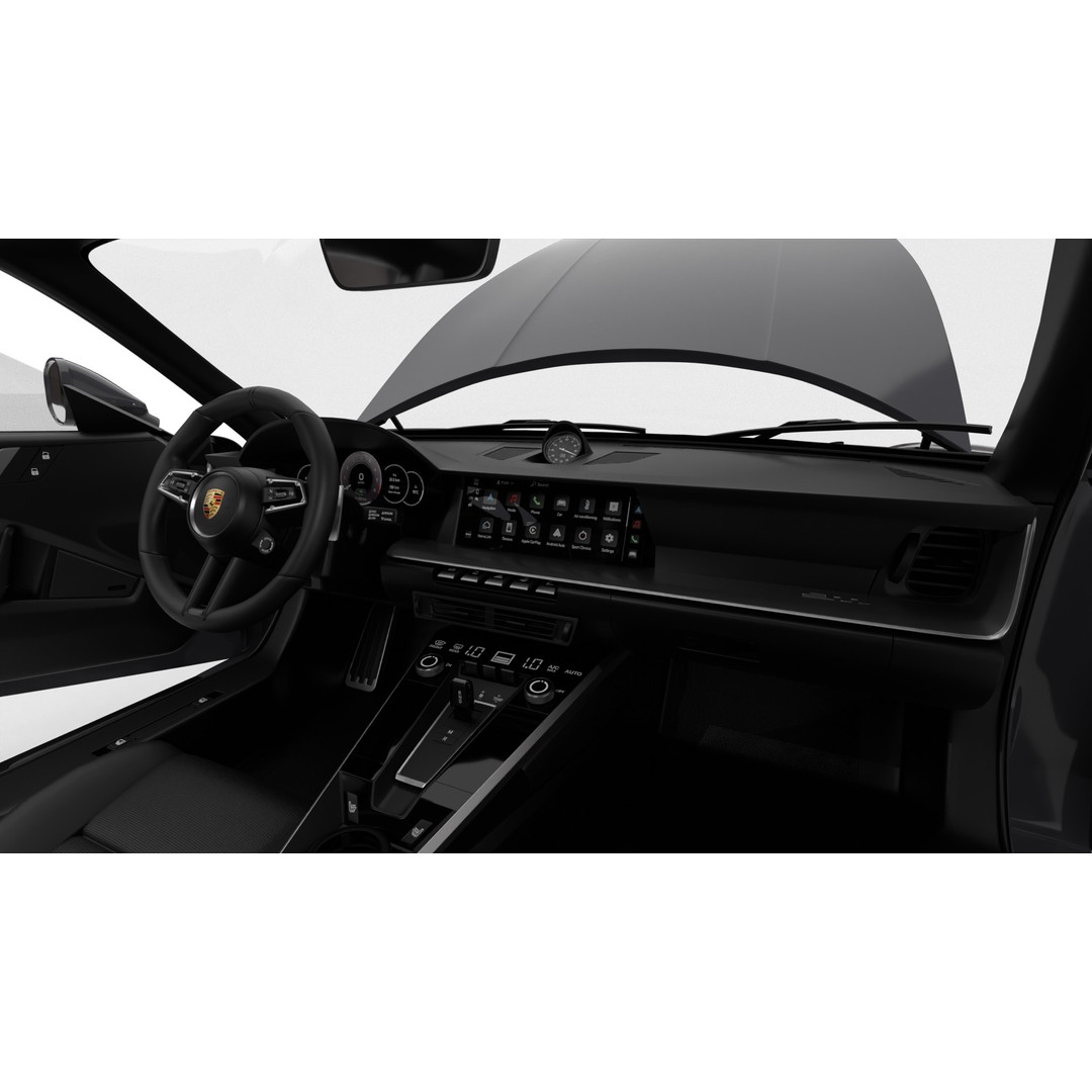 Porsche 911 Carrera GTS 2025 3D Model – High Poly Rigged Asset, FBX, OBJ - View 17