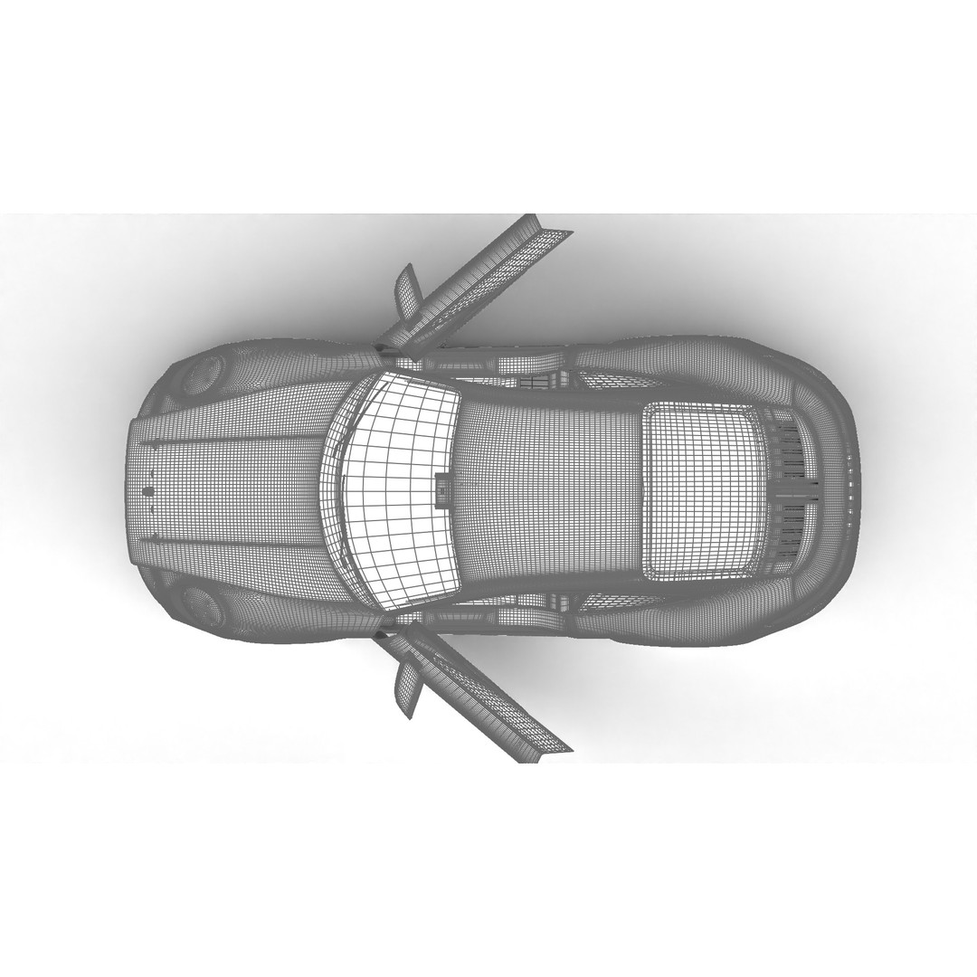 Porsche 911 Carrera GTS 2025 3D Model – High Poly Rigged Asset, FBX, OBJ - View 37