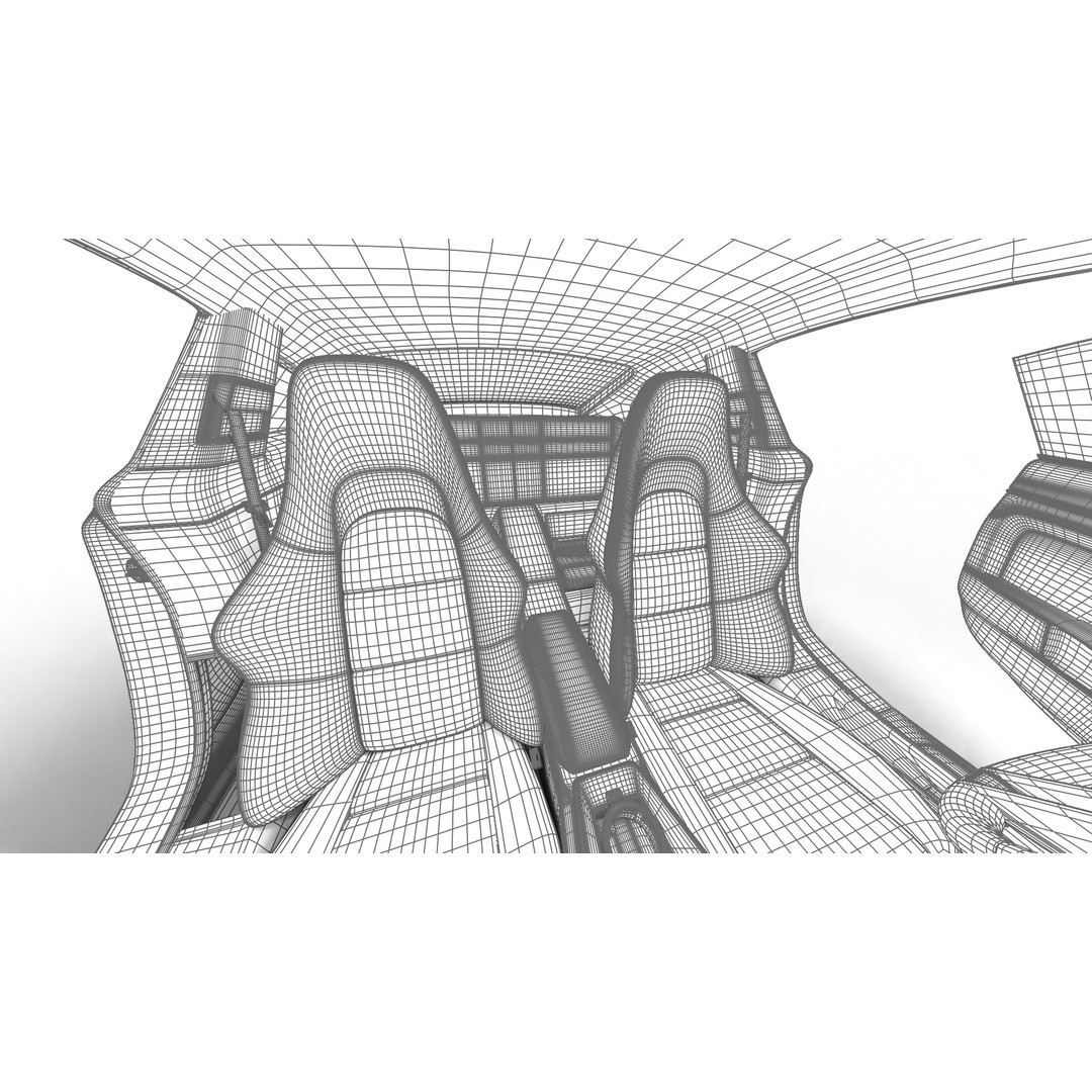 Porsche 911 Carrera GTS 2025 3D Model – High Poly Rigged Asset, FBX, OBJ - View 46