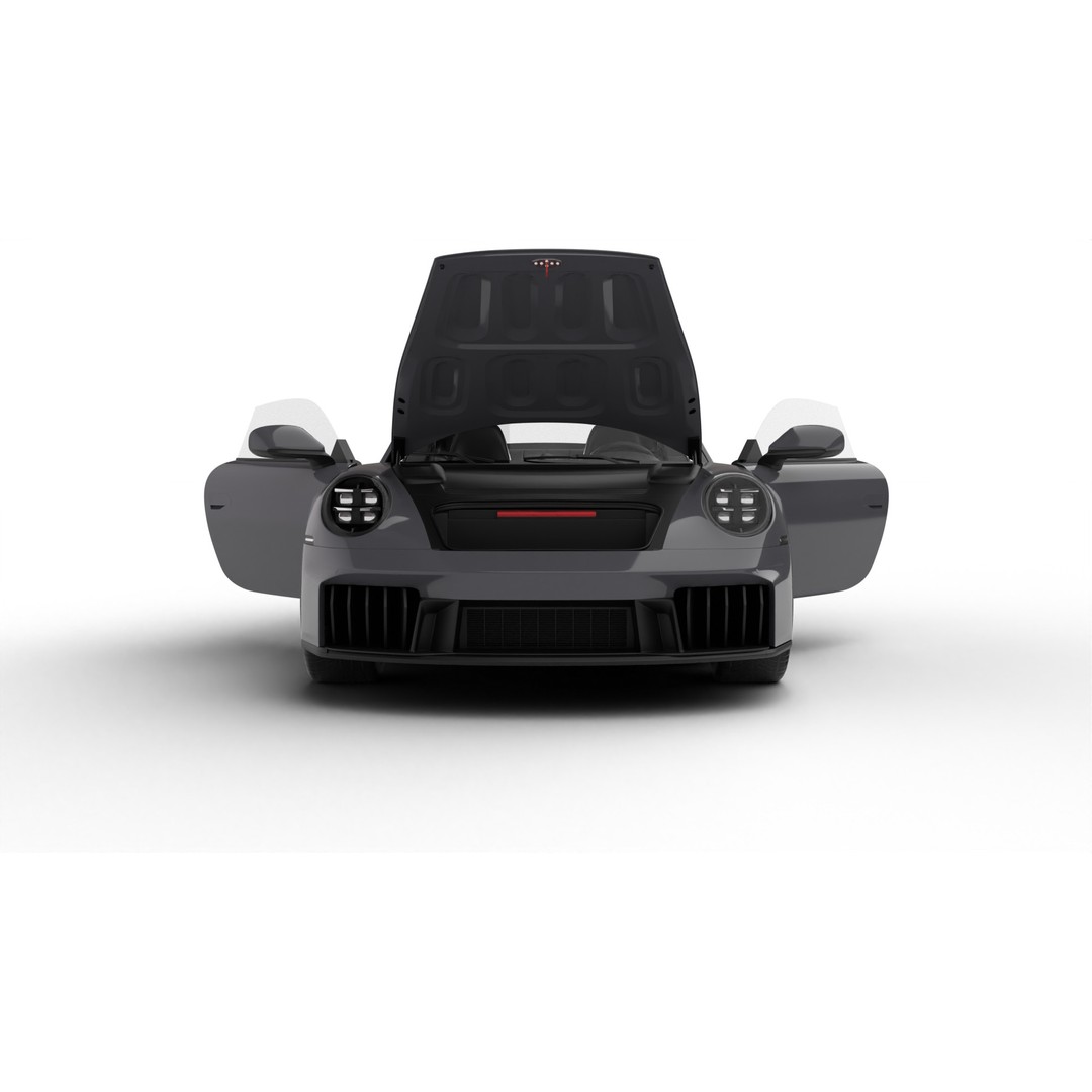 Porsche 911 Carrera GTS 2025 3D Model – High Poly Rigged Asset, FBX, OBJ - View 5