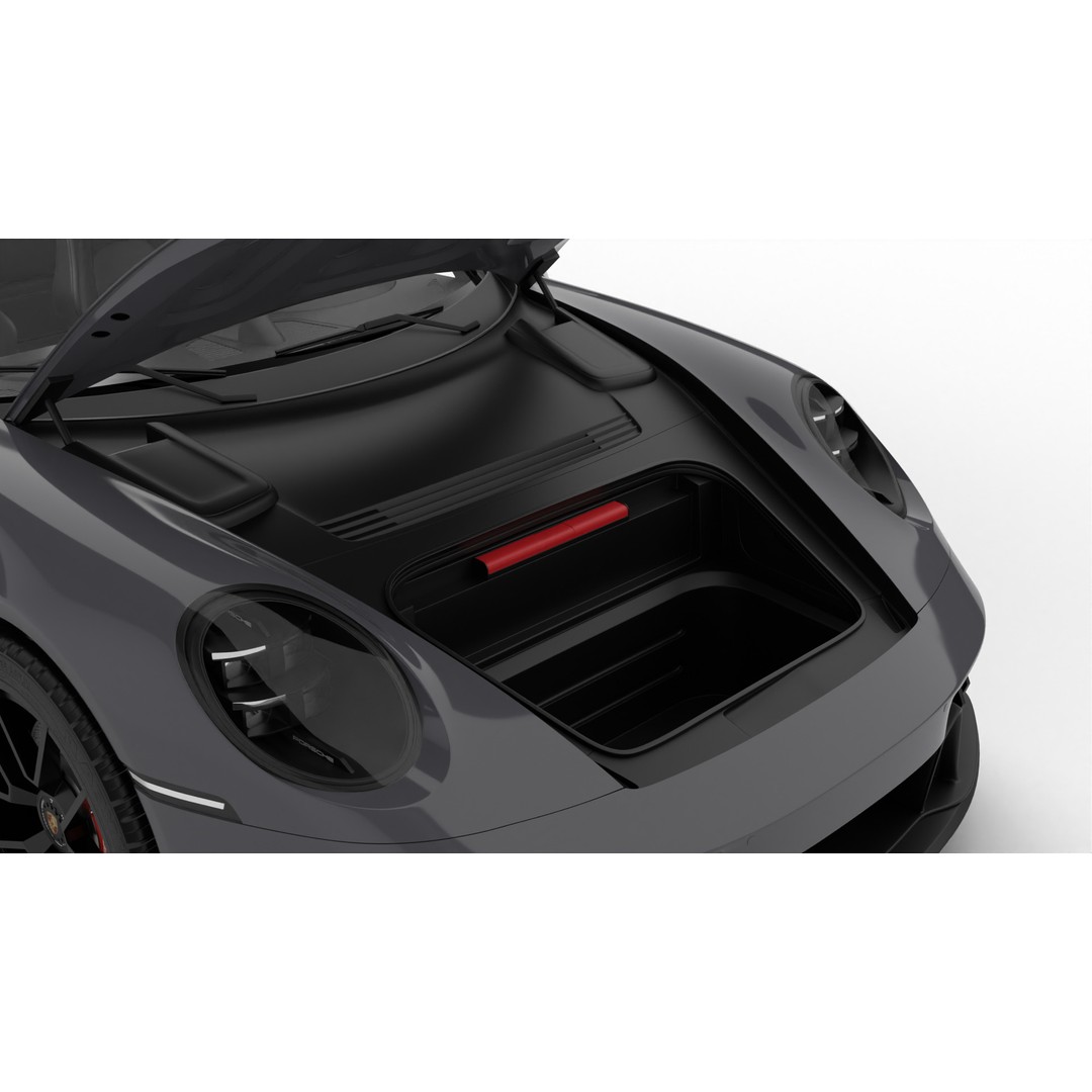 Porsche 911 Carrera GTS 2025 3D Model – High Poly Rigged Asset, FBX, OBJ - View 9