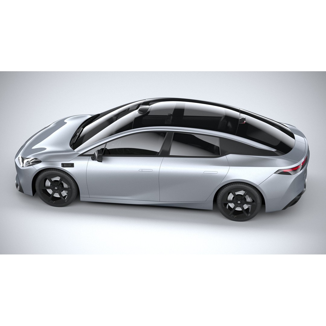 GAC AION Hyper GT 2024 3D Model – High Poly Sport Car, FBX, OBJ - View 11