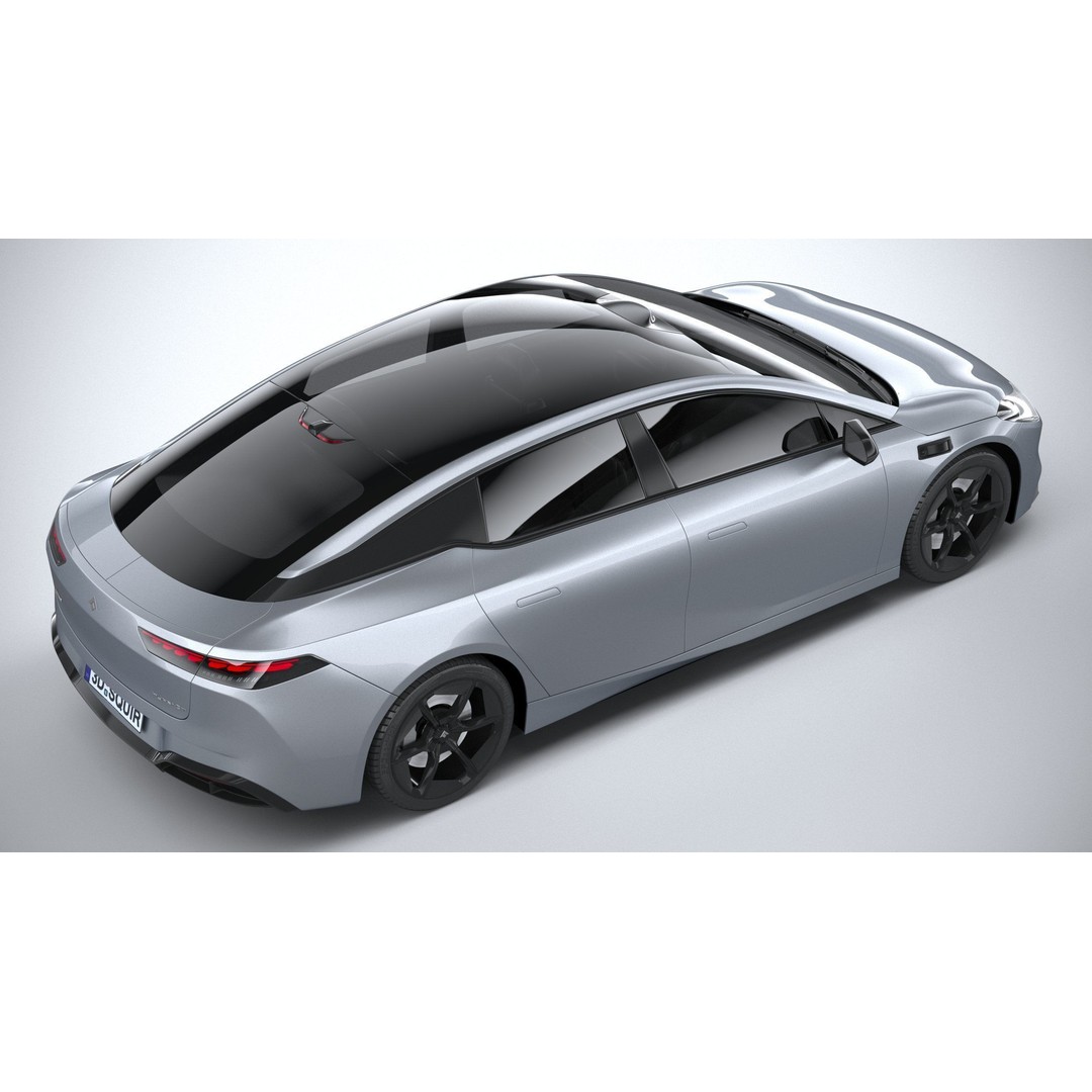 GAC AION Hyper GT 2024 3D Model – High Poly Sport Car, FBX, OBJ - View 12