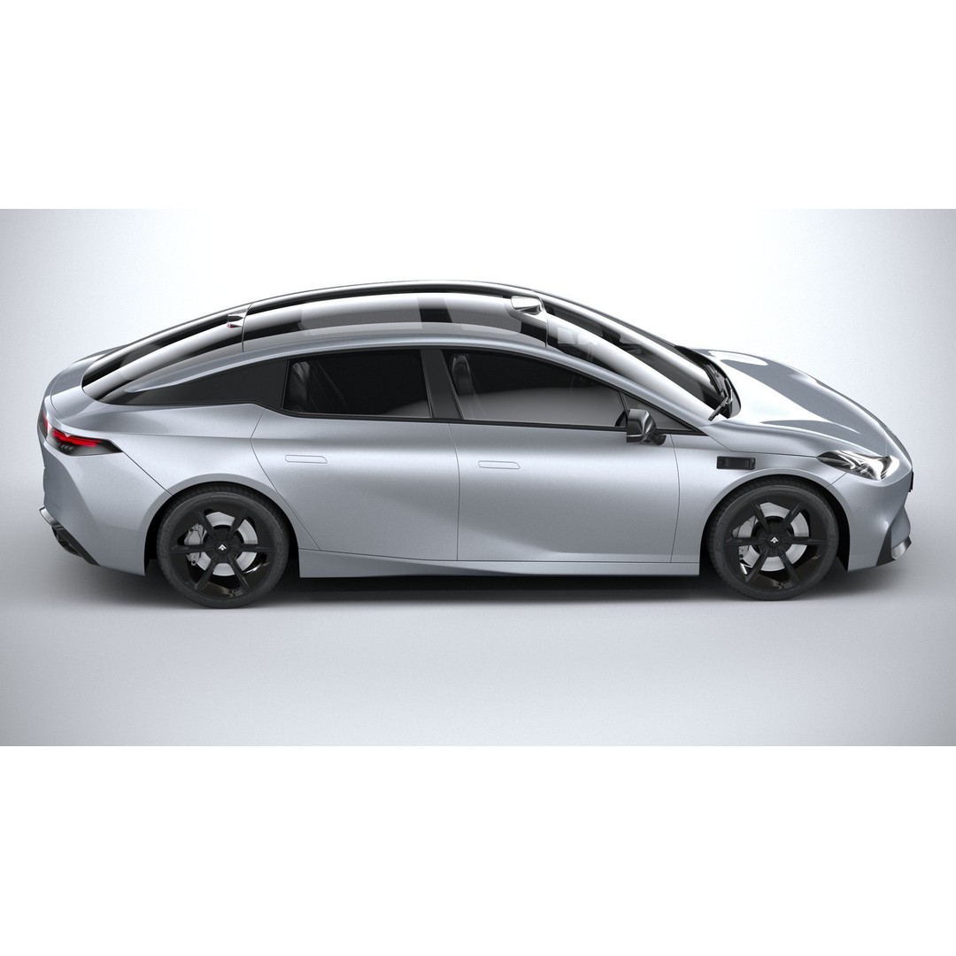 GAC AION Hyper GT 2024 3D Model – High Poly Sport Car, FBX, OBJ - View 13