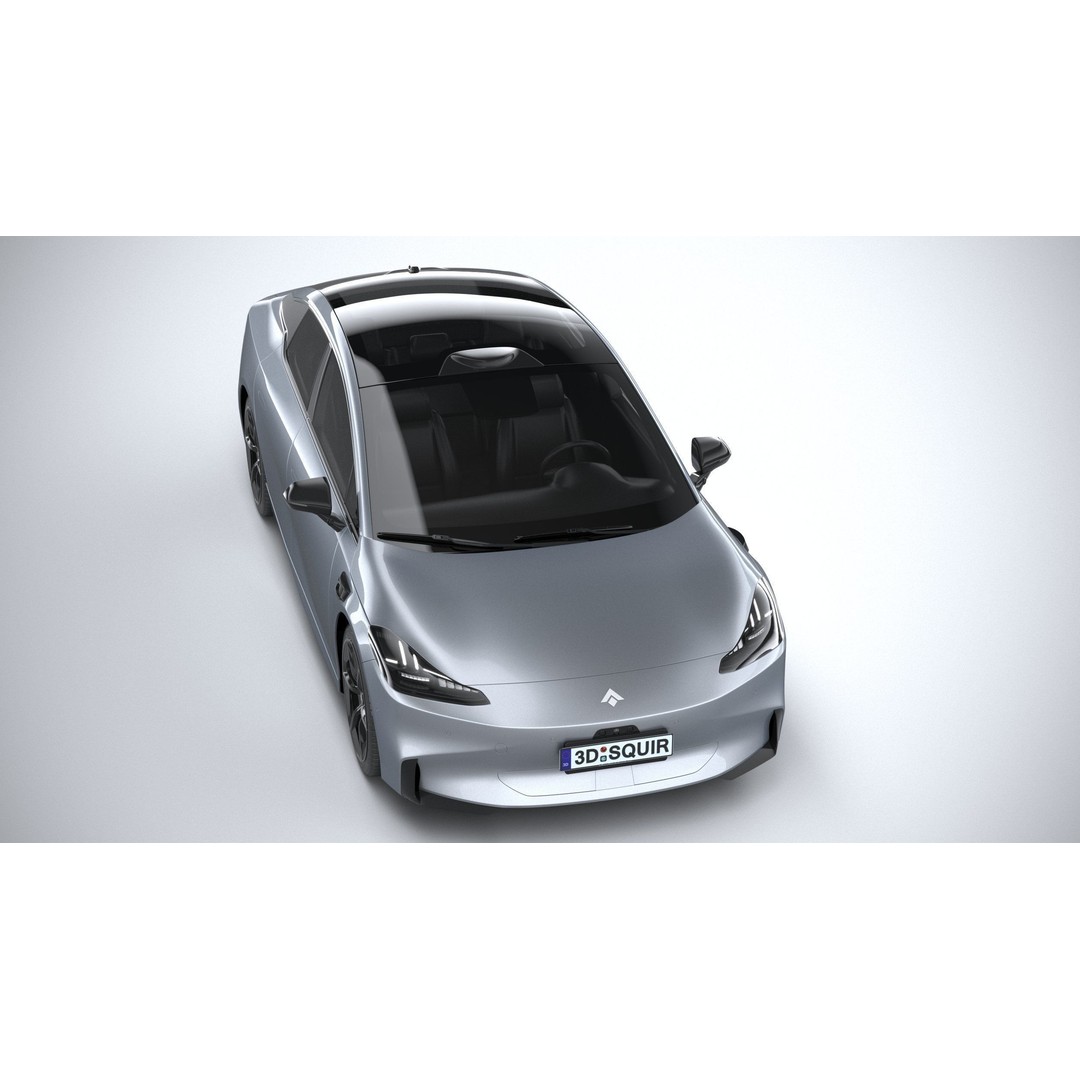 GAC AION Hyper GT 2024 3D Model – High Poly Sport Car, FBX, OBJ - View 14