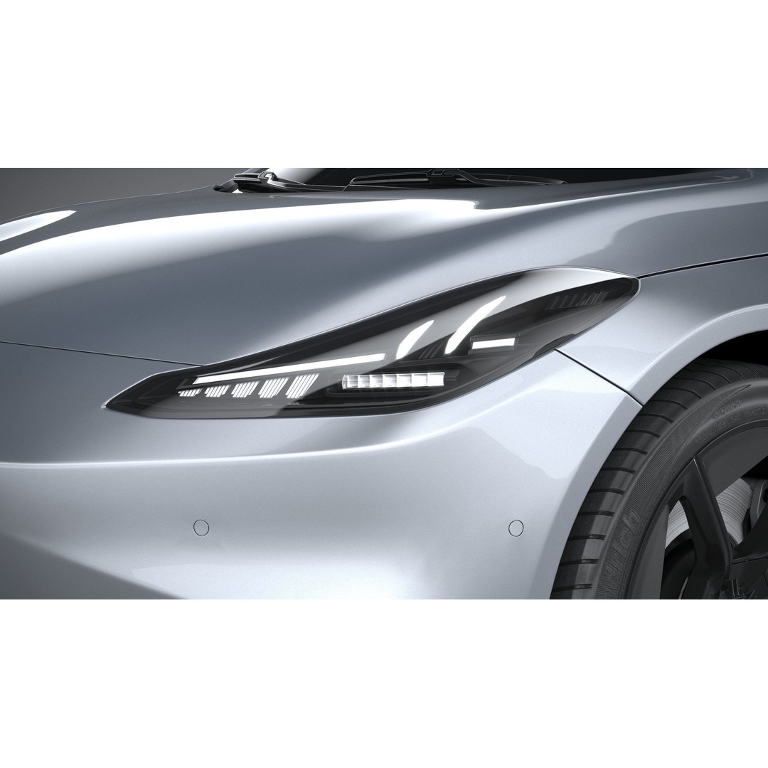 GAC AION Hyper GT 2024 3D Model – High Poly Sport Car, FBX, OBJ - View 16