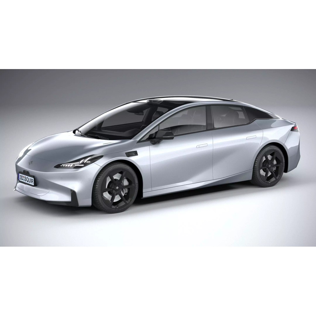 GAC AION Hyper GT 2024 3D Model – High Poly Sport Car, FBX, OBJ - View 2