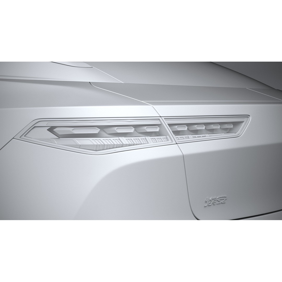 GAC AION Hyper GT 2024 3D Model – High Poly Sport Car, FBX, OBJ - View 26