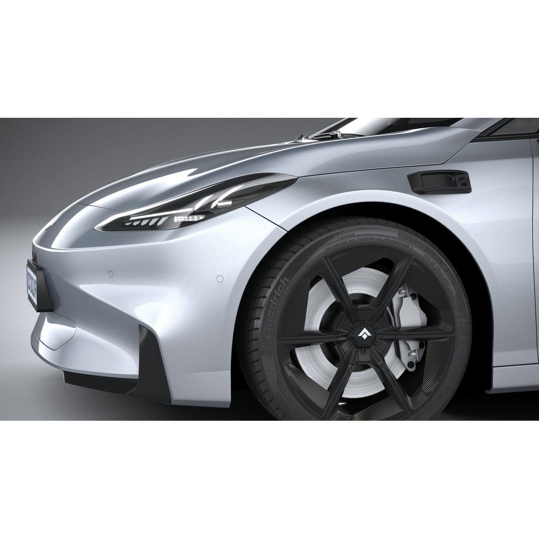 GAC AION Hyper GT 2024 3D Model – High Poly Sport Car, FBX, OBJ - View 5