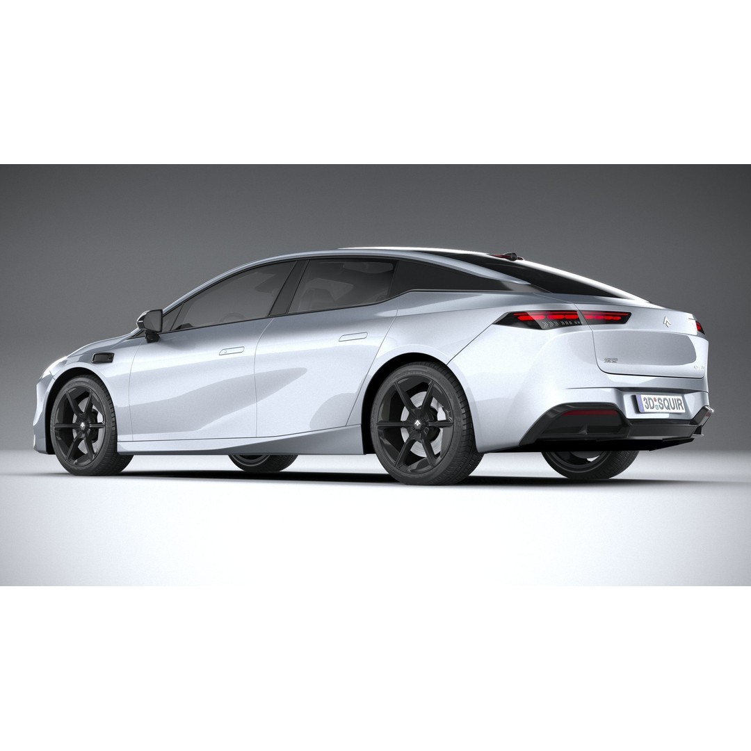 GAC AION Hyper GT 2024 3D Model – High Poly Sport Car, FBX, OBJ - View 7