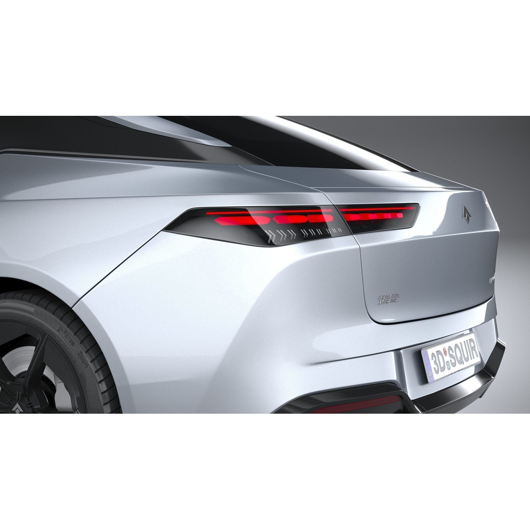 GAC AION Hyper GT 2024 3D Model – High Poly Sport Car, FBX, OBJ - View 8