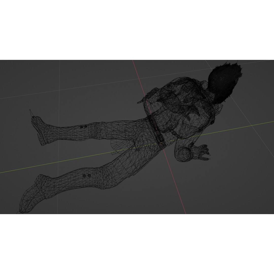 Stylized Male Explorer 3D Model – Rigged Base Character, FBX, Blender - View 11