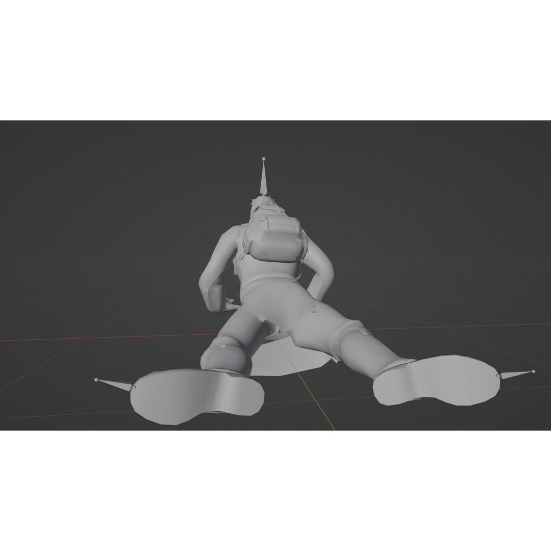 Stylized Male Explorer 3D Model – Rigged Base Character, FBX, Blender - View 18