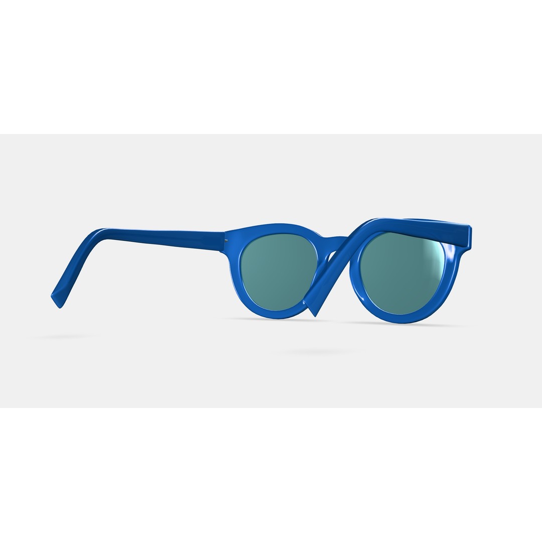 Naima Sunglasses 3D Model – Twilight Chic Accessory, PBR Textures - View 7