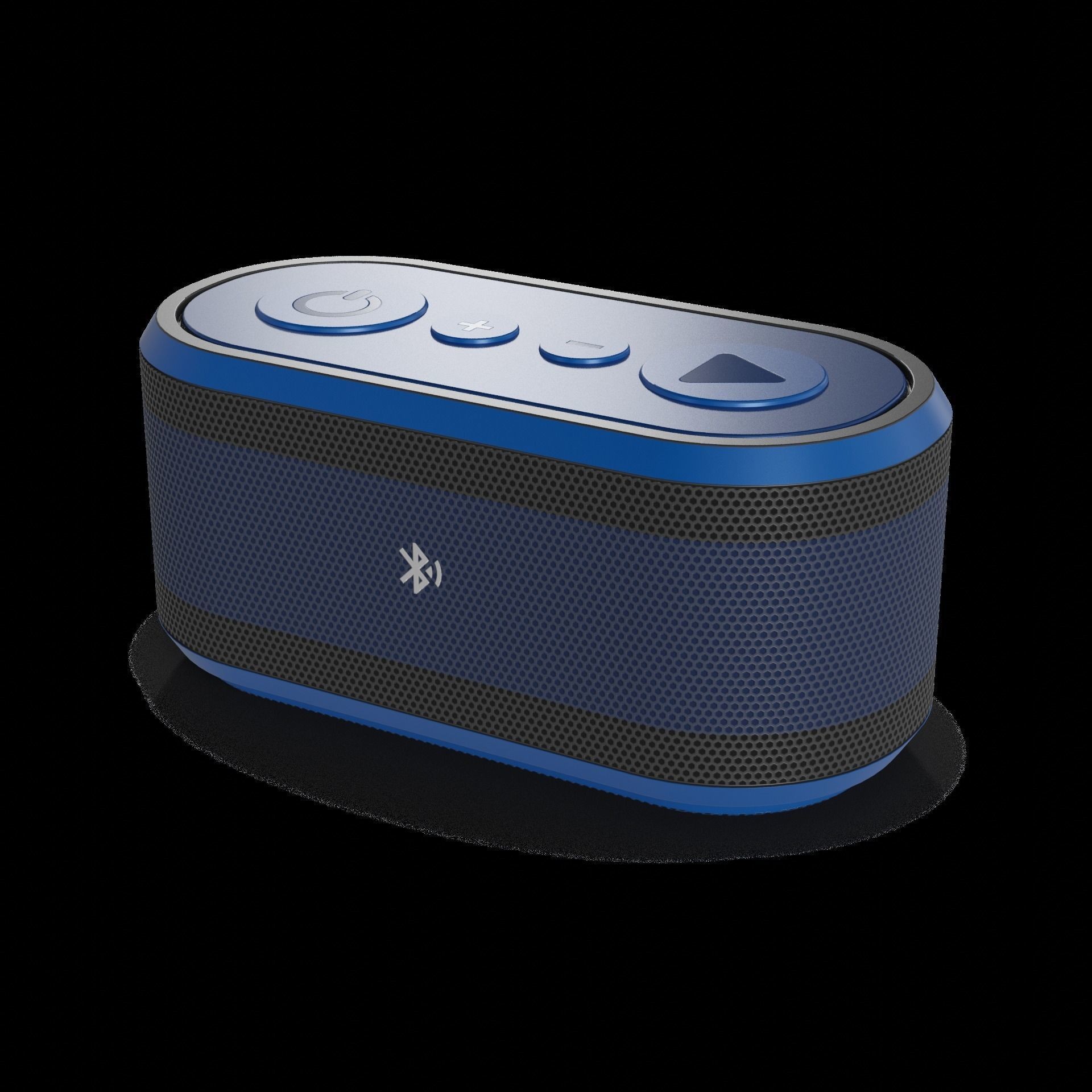 Bluetooth Speaker - Low-Poly Game-Ready 3D Model