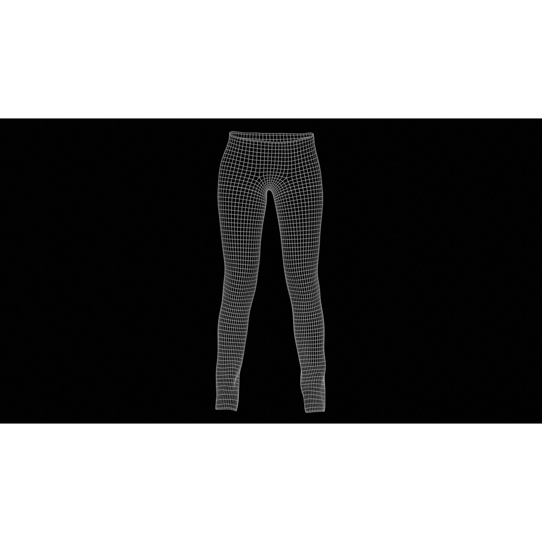 Spotted Jeans 3D Model – Low Poly Photogrammetry Asset, FBX - View 13