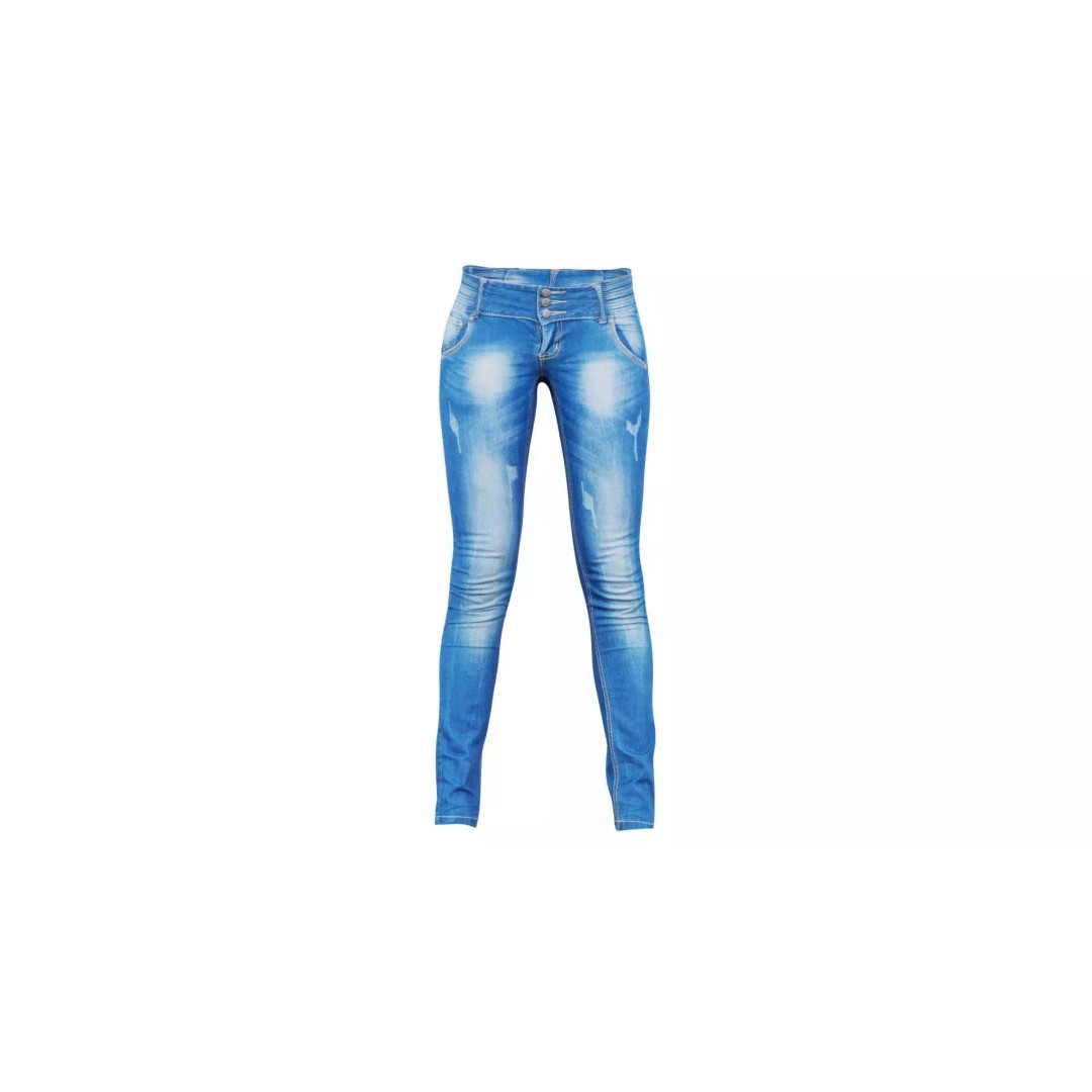 Spotted Jeans 3D Model – Low Poly Photogrammetry Asset, FBX - View 2