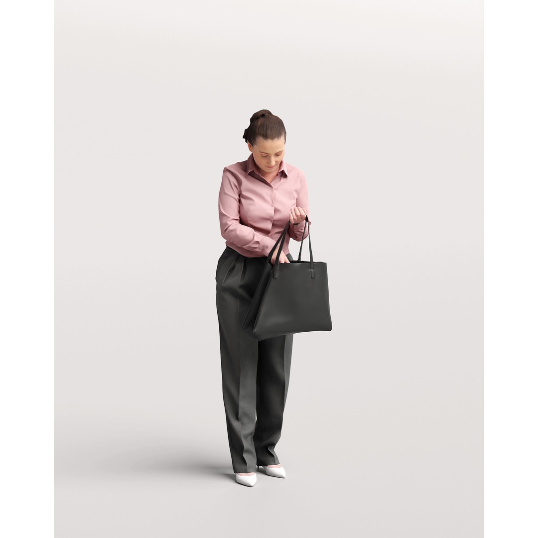 Humano Woman 3D Model – Realistic Female Character for Animation, FBX - View 12