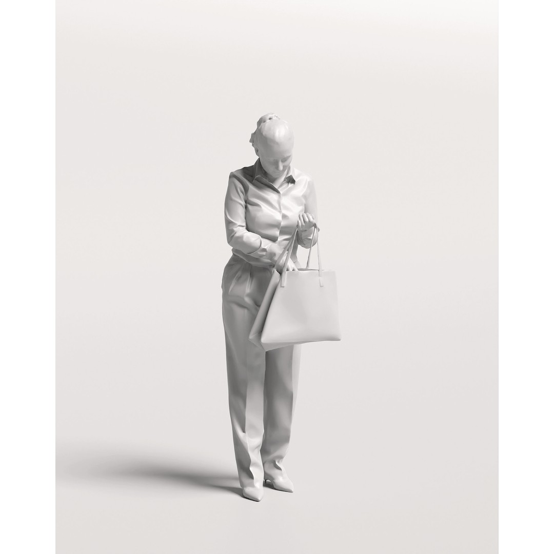Humano Woman 3D Model – Realistic Female Character for Animation, FBX - View 24
