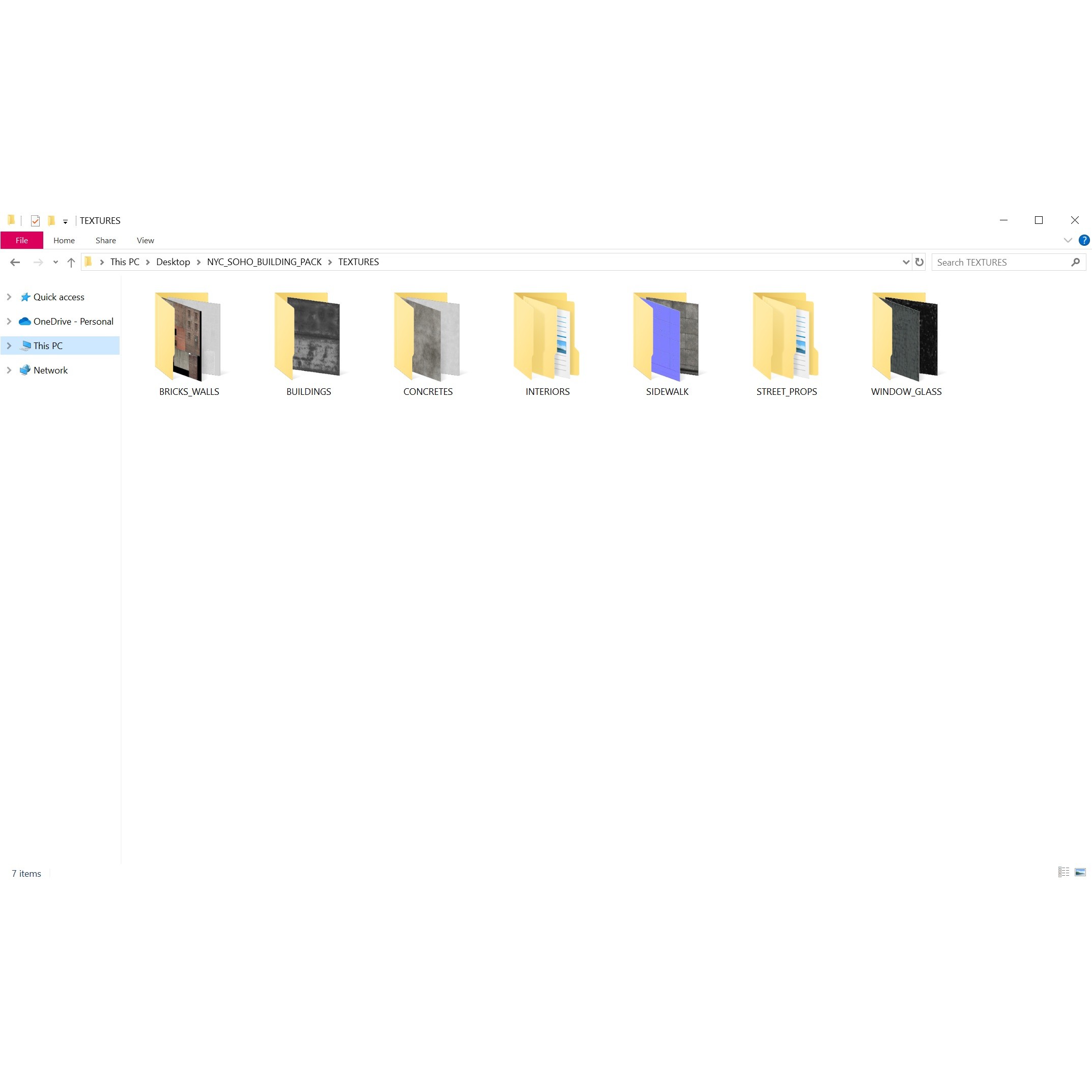 NYC SoHo Building Pack - Low-Poly Game-Ready 3D Model - View 13