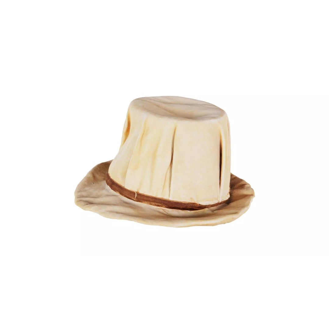 Melon Hat 3D Model – Low Poly Character Clothing, FBX, Blender - View 2