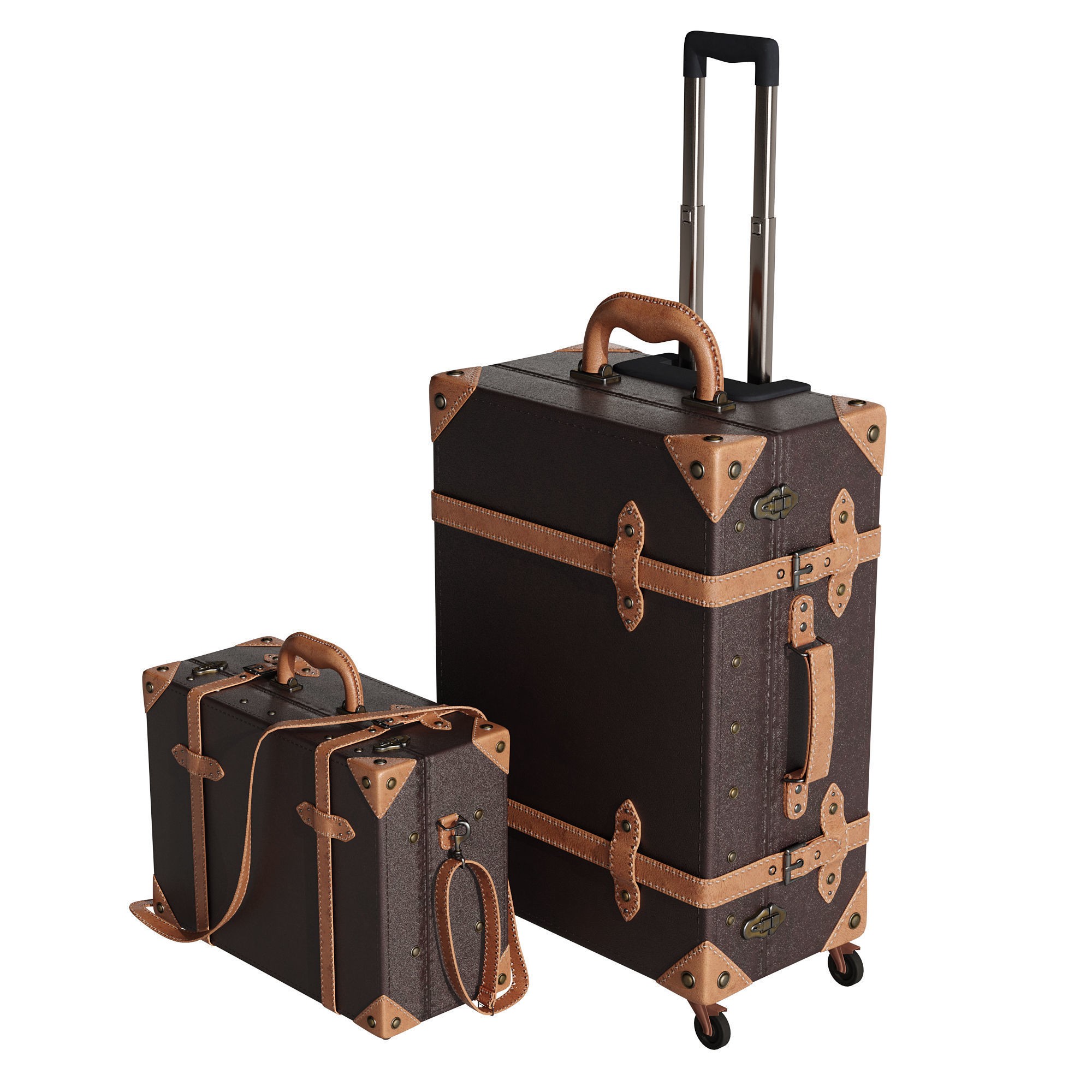 Baggage Set - Realistic 3D Model - View 4