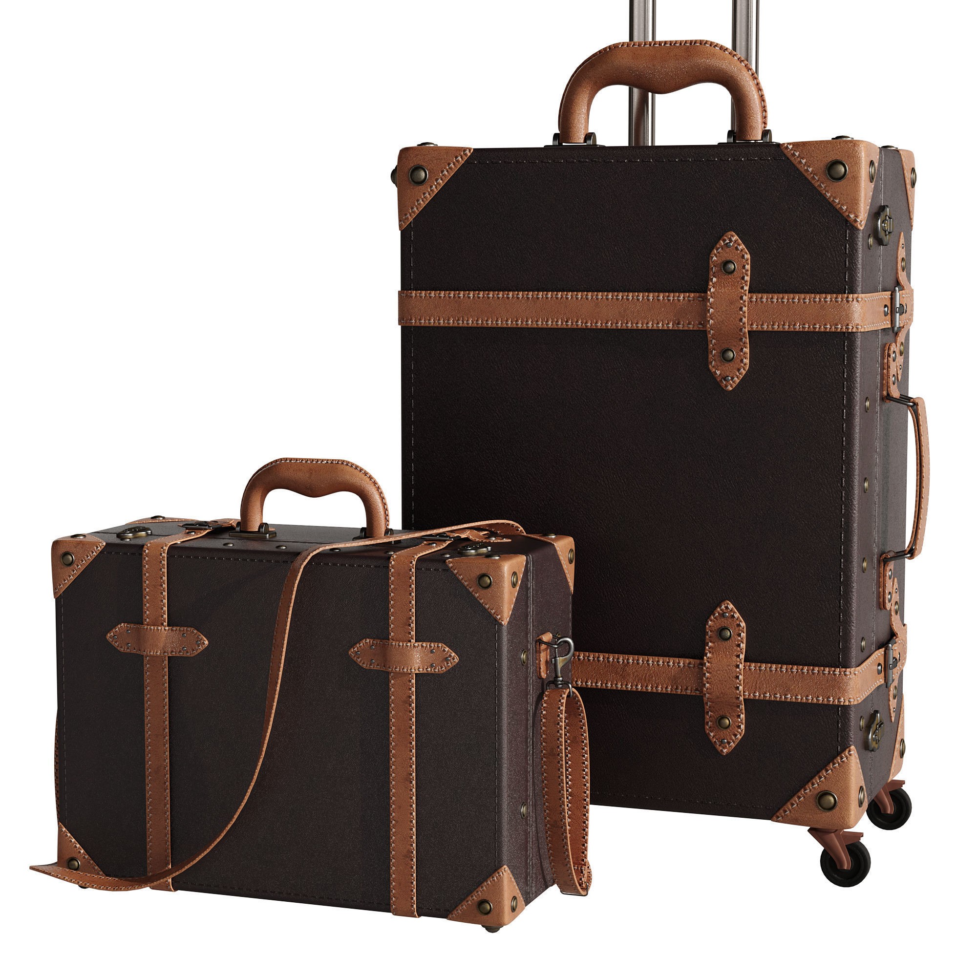 Baggage Set - Realistic 3D Model - View 5